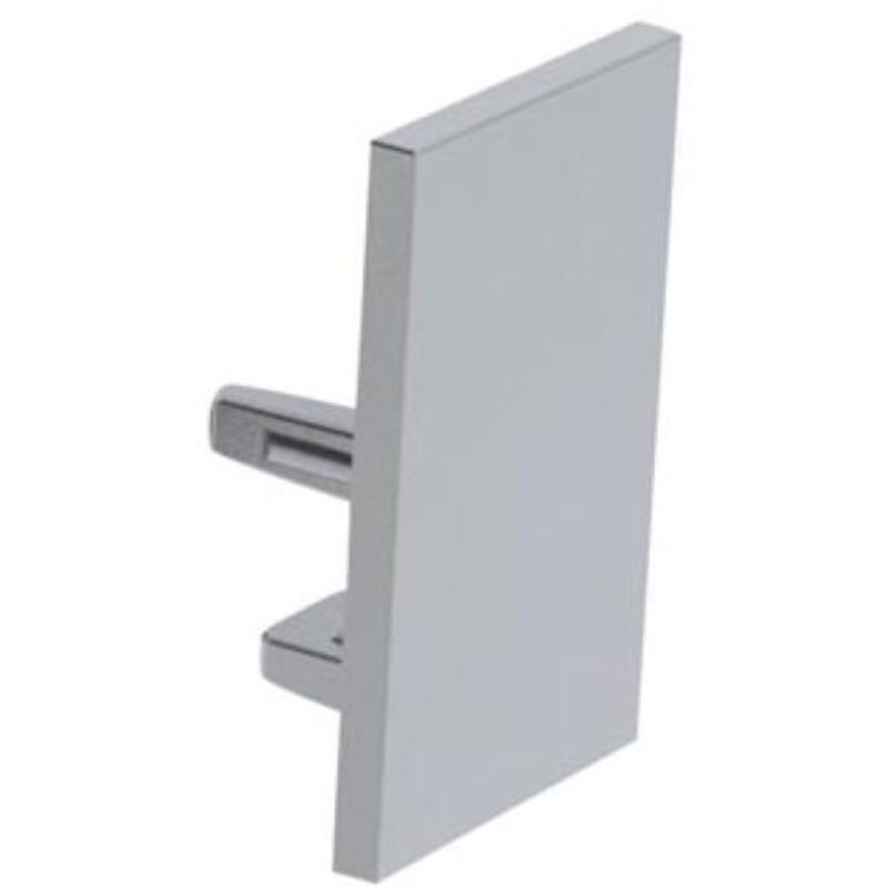 Velleman - alu-endkappe für led-profil 'alu-swiss' - ohne kabelloch - silber