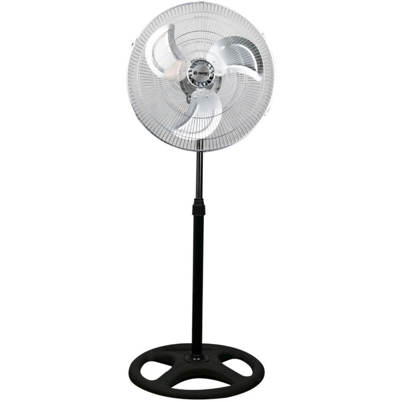 Leistungsstarker 75-W-Standventilator mit 45 cm Raydan-Flügel