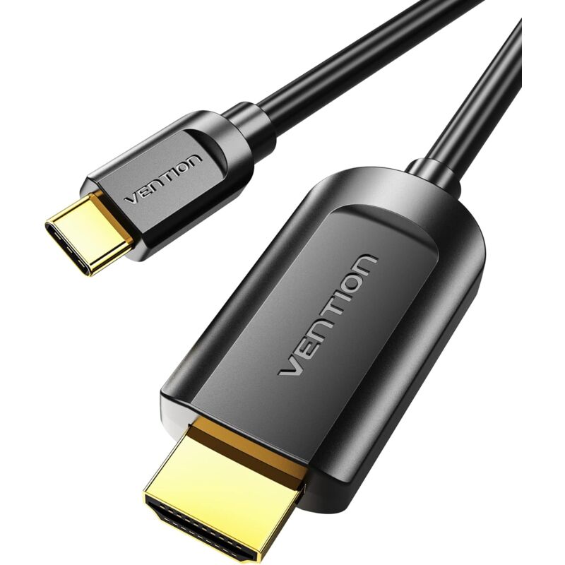 Vention - usb c (Typ c) zu hdmi Kabel Kompatibel mit MacBook, iPad, Smartphones 1.5 Meter
