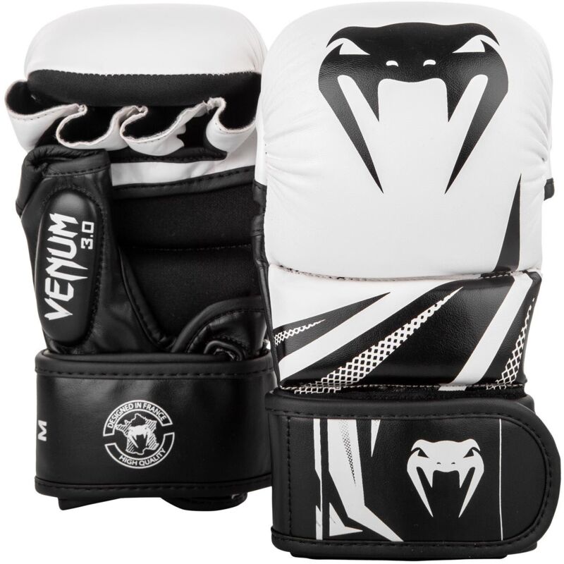 Venum Challenger 3.0 MMA Sparring Handschuhe Weiß/Schwarz L/XL