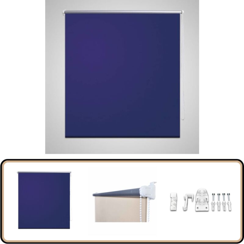 Verdunkelungsrollo 140 x 175 cm - Verdunkelung Rollo - Raffstore - Vorhang - Fensterrrollo - Schlafzimmer Rollo