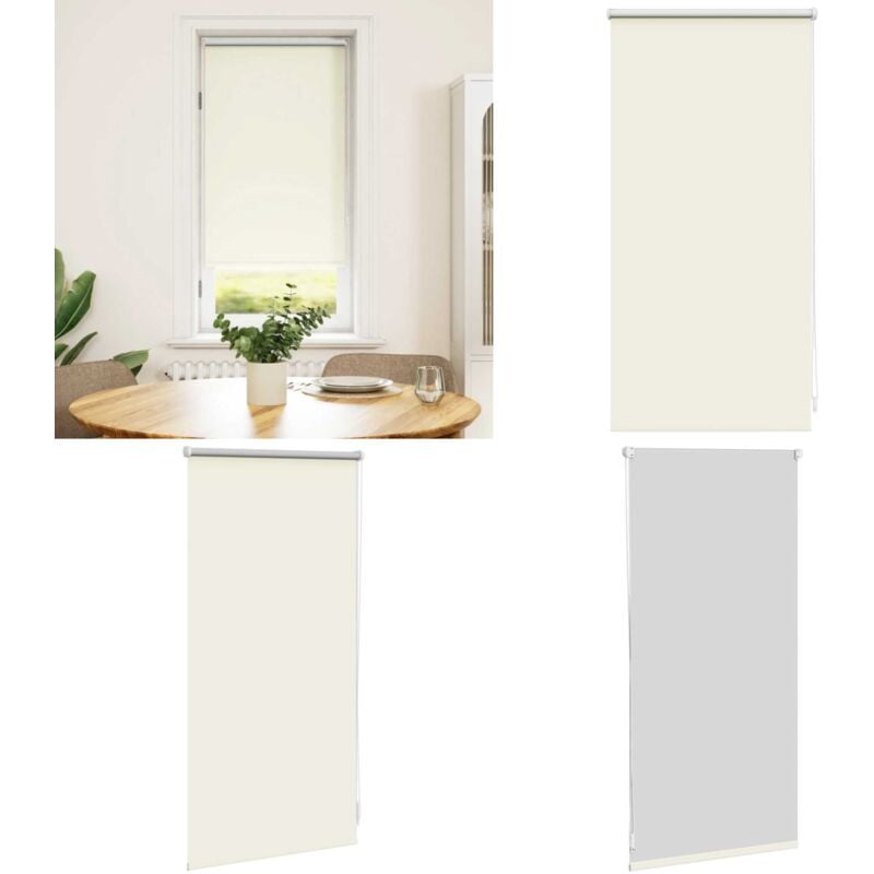 Verdunklungsrollo Verdunkelungsrollo 40 x 100 Beige - Fensterrollo - Verdunkelungsrollo - Rollo Beige - Rollo Mit Kettenzug - Schlafzimmerrollo