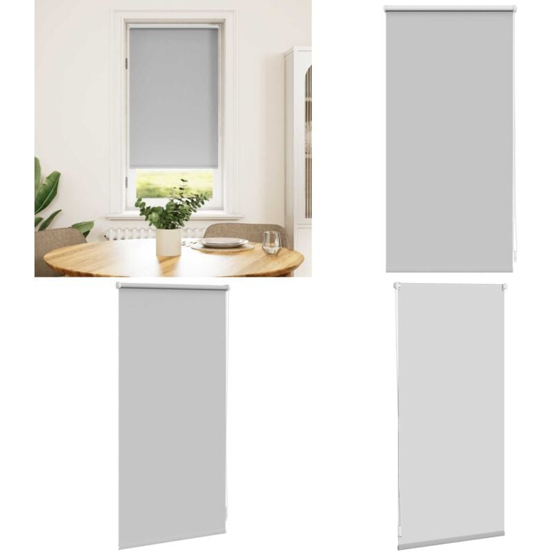 Vidaxl - Verdunklungsrollo Verdunkelungsrollo 40x100 Schwarz - Fensterrollo - Verdunkelungsrollo - Blackout Rollo - Rollo Schwarz - Raumteiler - Home