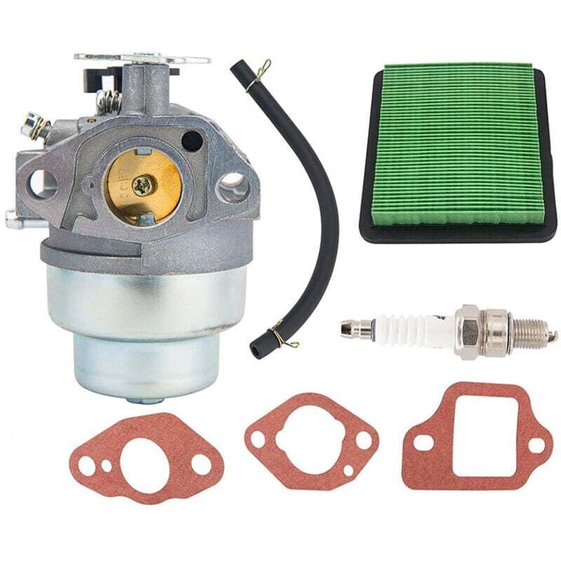 Vergaser für Honda GCV160, GCV135, GC160, GC135, GCV160-OHC Motor und Rasenmäher, Vergaser-Zubehör-Set für GCV 160 Rasenmäher mit Dichtung, Zündkerze
