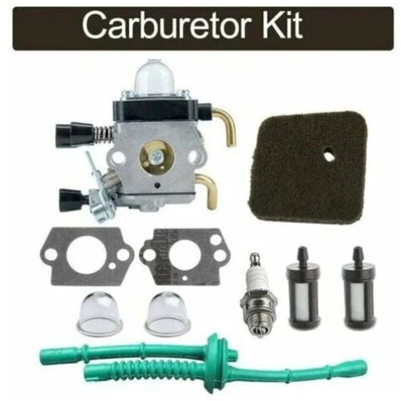 Vergaser-Kit, Vergaserersatz für STIHL FS38 FS45 FS45C FS45L FS46 FS46C FS55 FS55C FS55R FS55RC FS55T STIHL Rasentrimmer KM55 KM55C KM55R KM55RC