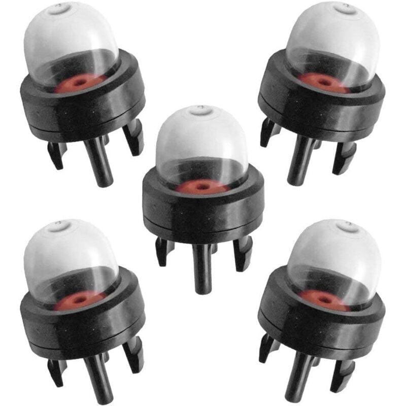 Vergaser-Ölblasen-Saugball, passend für Kettensägen und Rasenmäher, 5 Stück