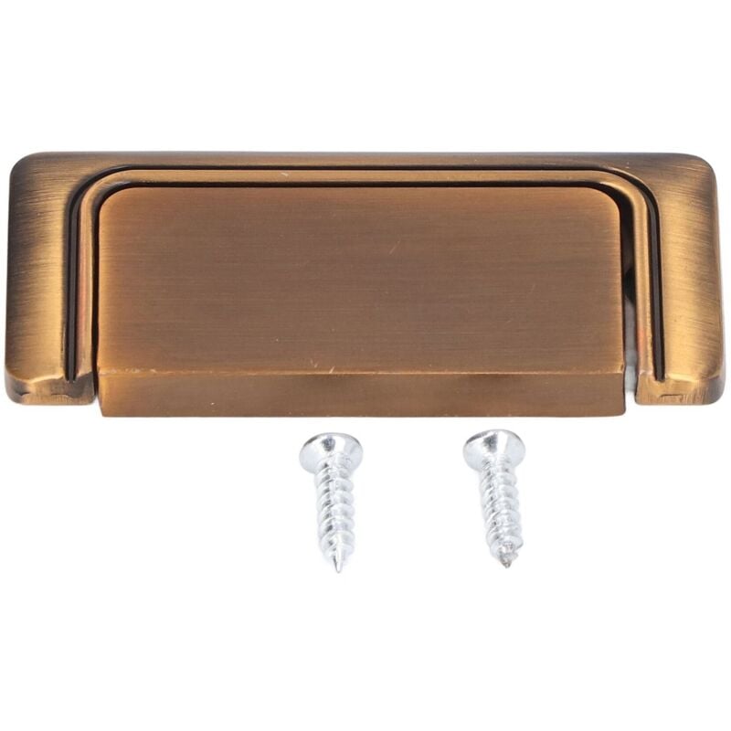 Versenkter Türgriff, verdeckter Schubladengriff, unsichtbarer Schranktürgriff für Tatami-Kleiderschränke (flach verpackt), einfacher verdeckter Griff