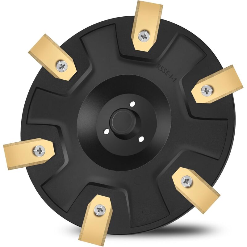 Verstärkte Schneidscheibe + 6 Messer, kompatibel mit den Segway Navimow i-Series i105E, i108E und i110N Mährobotern, Mähdeck für 6 Messer