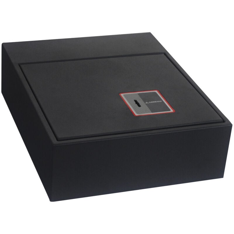 ARREGUI Basa 20000-S7K Möbeltresor zur Tarnung im Schrankboden, Safe mit Schlüsselschloss, versteckter Tresor 11x31x38 cm, 11 L
