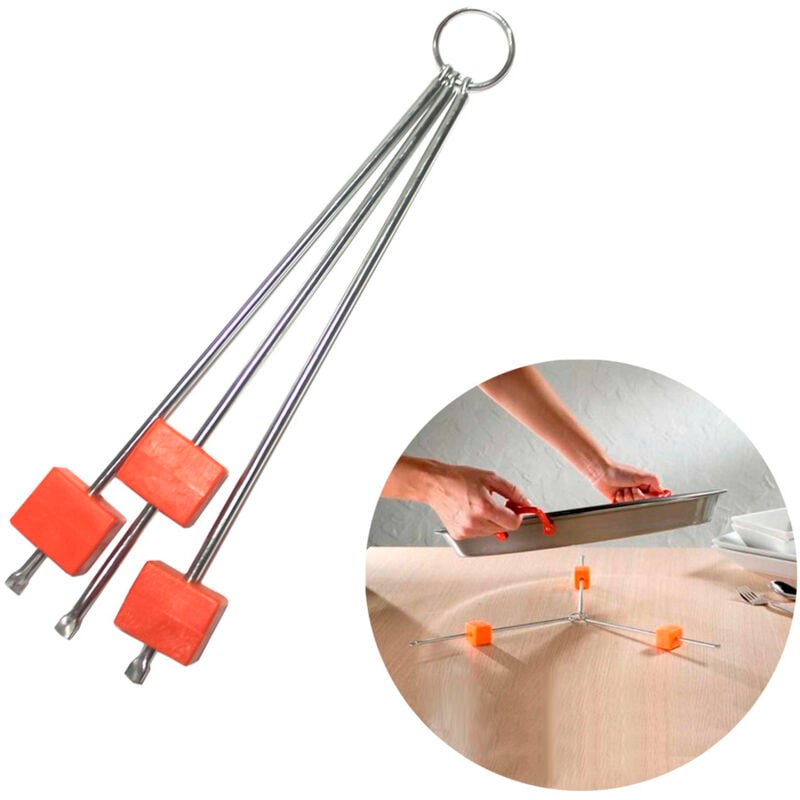 Verstellbarer Untersetzer Ø 10/70 cm.