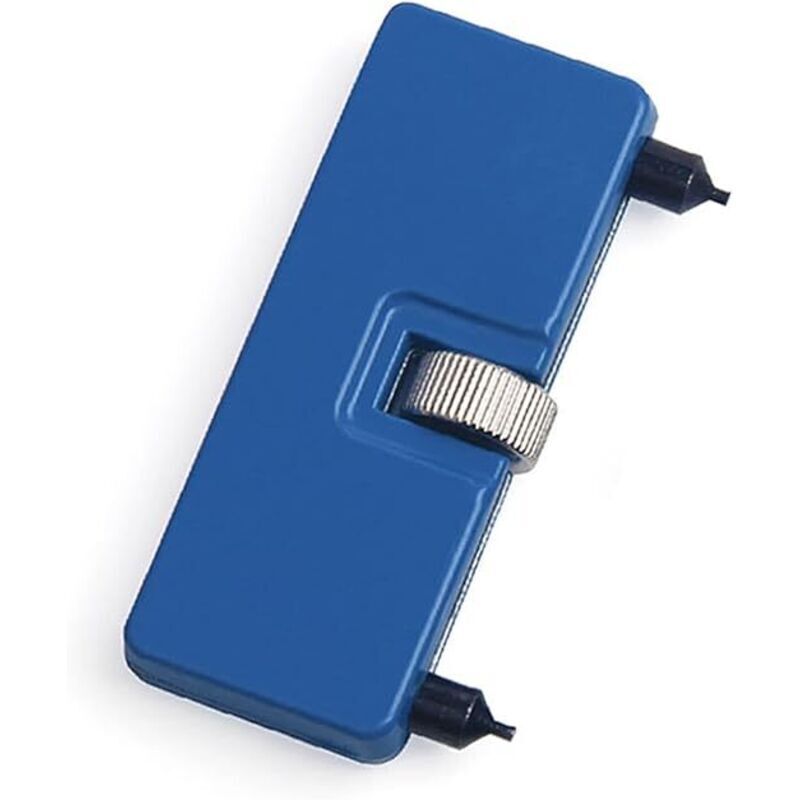 Verstellbarer Uhrengehäuseöffner, kompatibel mit Uhren, Batteriewechsel, Gehäuseöffner, verstellbar für alle Uhren, Gehäuserückseite, Deckelöffner,