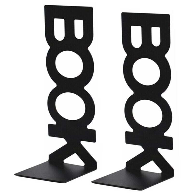 Vertikale Regale aus massivem Metall, kratzfest, für Zuhause, Büro und Regale (schwarz)