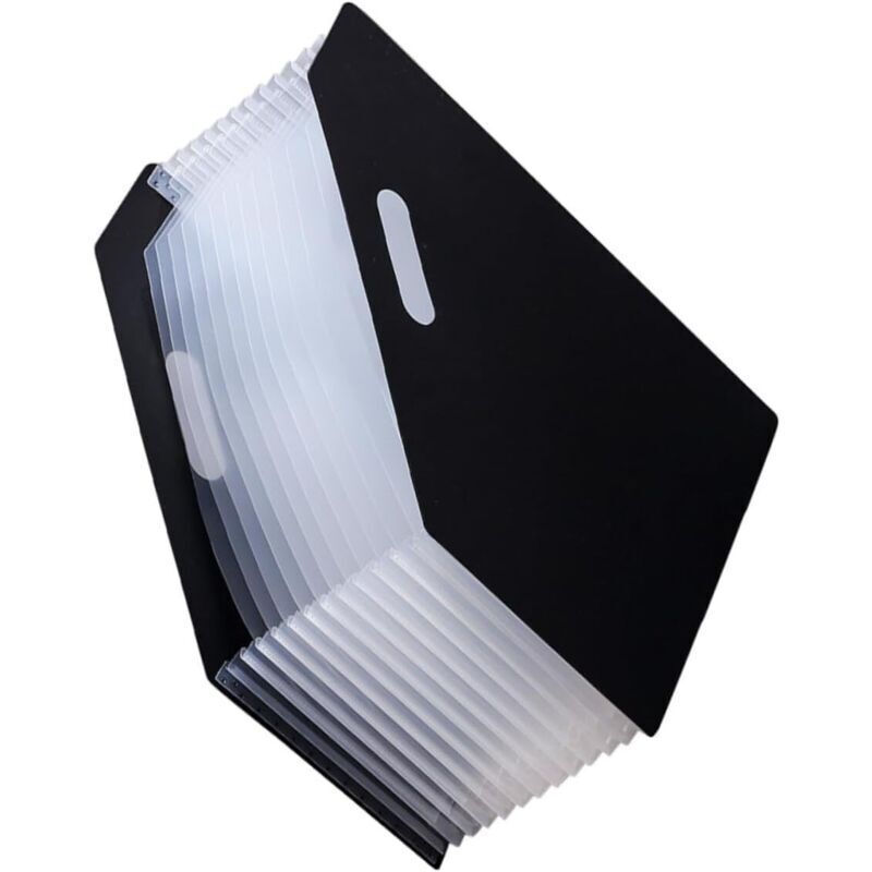 Vertikaler Aktenordner, erweiterbarer Aktenhalter, Zeitschriften-Ablageerweiterung, faltbarer Schreibtischorganizer, Dokumentenhalter fürs Büro,