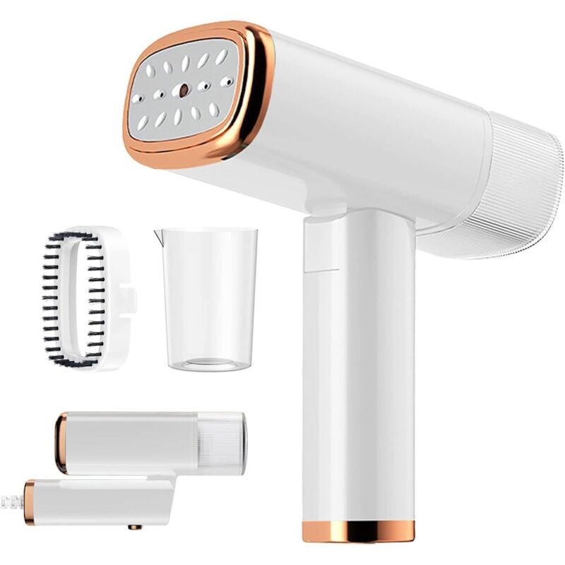 Vertikales Dampfbügeleisen, tragbares vertikales Bügeleisen 150 ml, 1000 W Dampfbügeleisen, Dampfgarer geeignet für alle Stoffe für Zuhause, auf