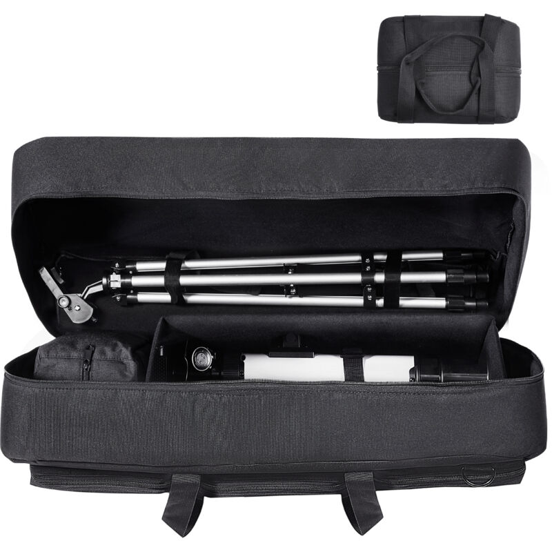 VEVOR 30''-Teleskoptasche,Teleskop-Reisetasche mit sicheren Verschlüssen,mehreren Taschen&abnehmbarer Trennwand,strapazierfähige Teleskop-Reisetasche