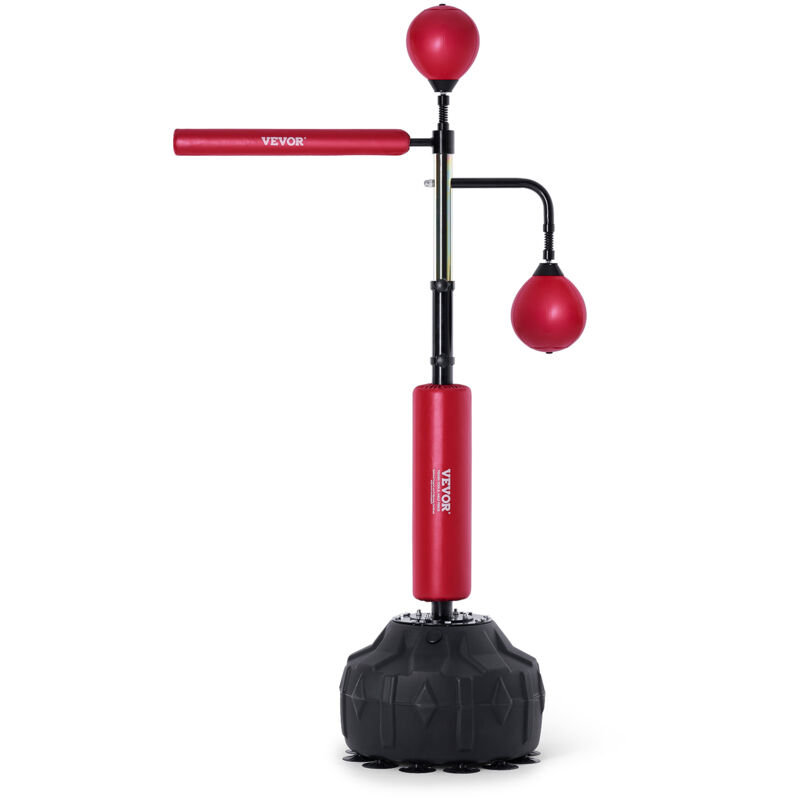 Vevor Box-Speed-Trainer, Boxsack mit Ständer, Reflex-Boxsack für Jugendliche & Erwachsene, Höhenverstellbares Freistehendes Schlagsack-Set mit