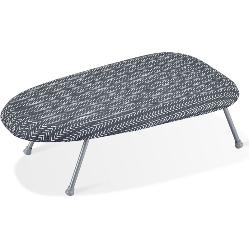 VEVOR Bügelbrett Dampfbügelbrett 2 Stk, Tragbarer Dampfbügeltisch, 3 Schichten Klappbarer Bügeltisch Ärmelbügeltisch 595 x 365 x 187