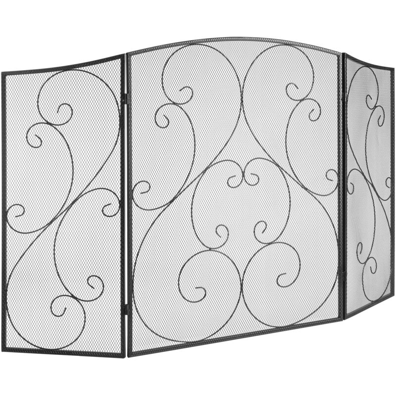 VEVOR Funkenschutzgitter Eisen Kaminschutz 121,92cm Kamingitter Ofengitter Vintage Ofenschutzgitter 0–40°C Kaminschutzgitter Kaminofen Schutzgitter