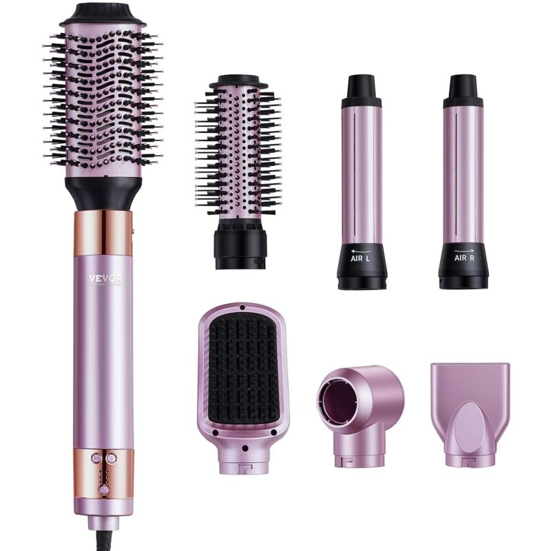 Hairstyler, 6-in-1 Multi-Air-Styler, 110.000 U/min, Lockenstab mit 2 Auto-Wrap-Lockenwicklern, 3 Bürsten & 2 Düsen, 4 Temperatur- &