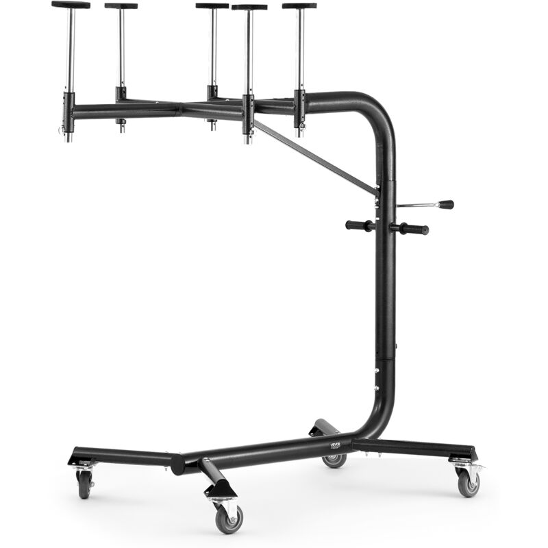 Hardtop Entferner Hebebühne (90,7 kg) einfache Einmannbedienung, kompatibel mit Jeep Wrangler 2- und 4-türigen yj tj, jk, jl 4XE und Ford Bronco