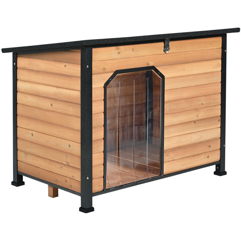 Mophorn - Outdoor-Hundehütte: Der ultimative Unterschlupf für Ihren pelzigen Freund. Diese wasserdichte und isolierte Hundehütte ist so konzipiert