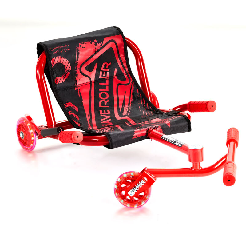 VEVOR Kinderfahrzeug Dreirad Tragkraft 90kg, Drifter Trike Dreiradscooter 106x52x43cm, Aufsitz-Driftspielzeug für Kinder ab 10 Jahren, fährt auf