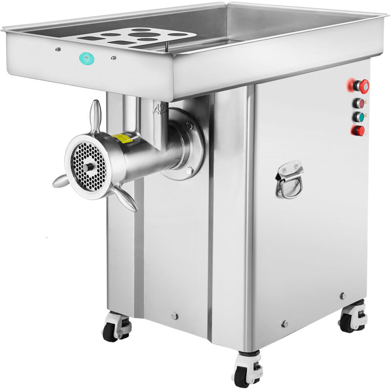 Kommerzieller Fleischwolf 16,65 kg/min 4000 w elektrischer Fleischwolf mit Klingen & Mahlplatten, elektrische Wurstmaschine, gewerblicher Fleischwolf