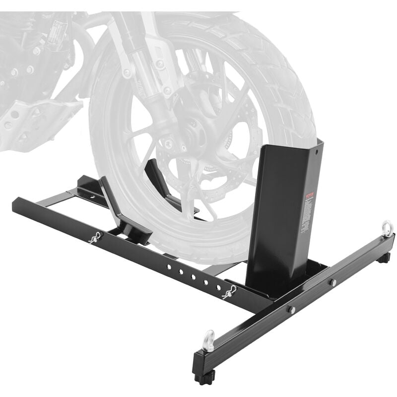 Mophorn - vevor Motorrad Vorderrad Unterlegkeil Motorrad Ständer 381–558,8 mm Einstellbar, Motorrad-Unterlegkeilständer Tragfähigkeit 816,5 kg,