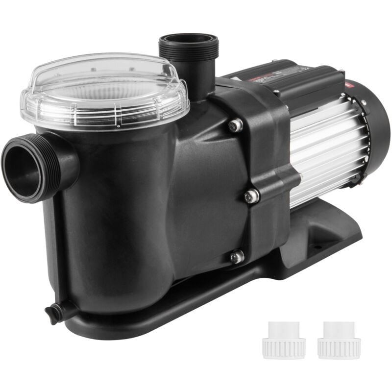 Mophorn - vevor Schwimmbadpumpe 1,5 ps, 100 gpm max. Durchfluss, Einzelgeschwindigkeits-Poolpumpe, 220 v, 2850 U/min, 15 m max. Förderhöhe,