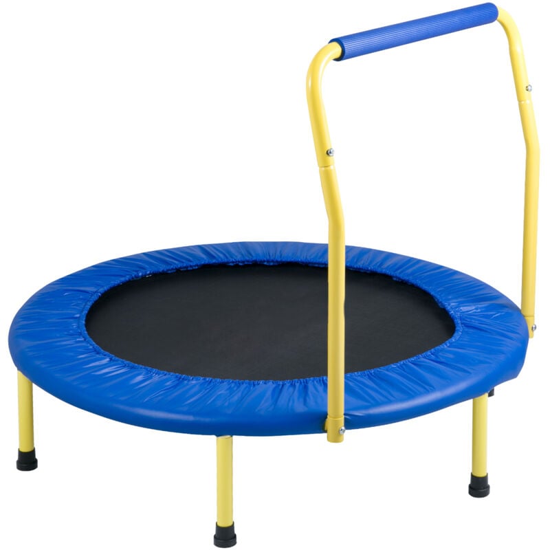 3FT Trampolin für Kinder, 36' Indoor-/Outdoor-Trampolin mit Schaumstoffgriff, Freizeit-Trampolin - Mophorn