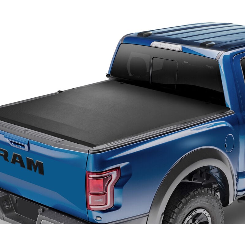 VEVOR Vierfach faltbare Ladeflächenabdeckung, kompatibel mit Dodge Ram 1500 (inkl. Classic und New) von 2002–2024, Dodge Ram 2500 3500 (inkl. Classic