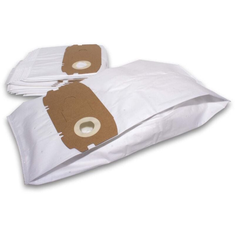 10x Staubsaugerbeutel kompatibel mit Festo / Festool Cleantec ct Mini, ctl Midi, fis-ctl Mini, ctl Mini, fis-ct Mini Staubsauger - Mikrovlies Weiß