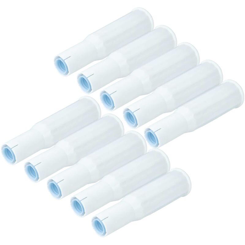 vhbw 10x Wasserfilter Filter Ersatz für Jura 7610917687398 für Kaffeevollautomat, Espressomaschine Weiß