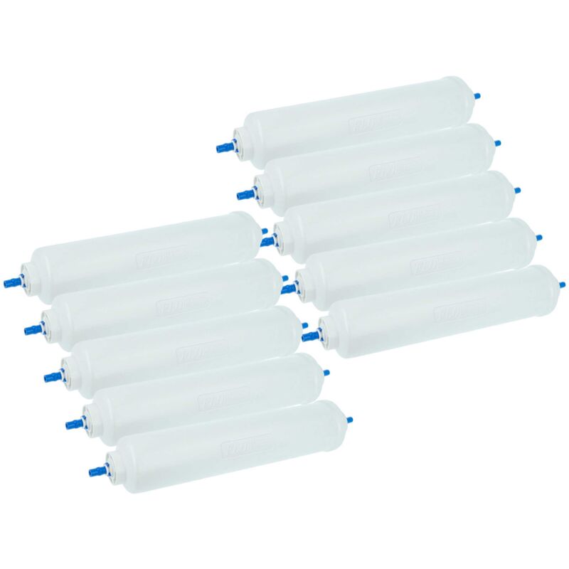 10x Wasserfilter Filterkartusche Filter kompatibel mit lg Electronics GC-P217LGNJ, GC-P217LGZV, GC-P217LMAV, GC-P217LVAJ Side-by-Side Kühlschrank