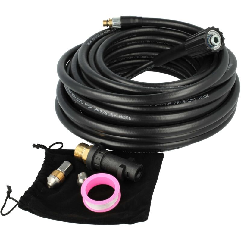 15m Hochdruckschlauch kompatibel mit Kärcher k 7 Smart Control Flex ecoBooster, 7 Smart Control Flex Home Hochdruckreiniger - Vhbw