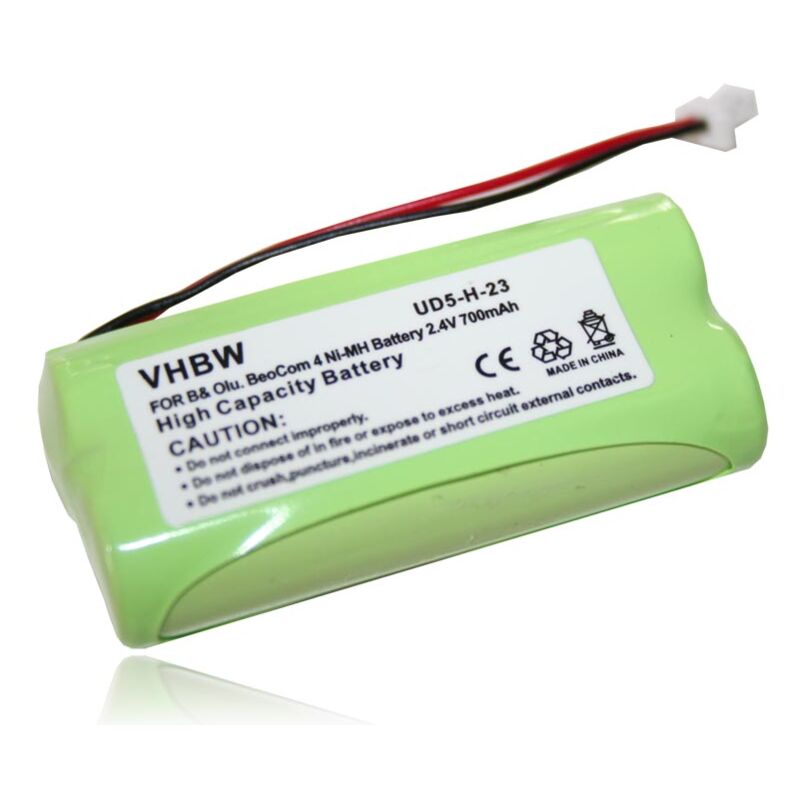Vhbw - Akku Ersatz für CTP950 für schnurlos Festnetz Telefon (700 mAh, 2,4 v, NiMH)