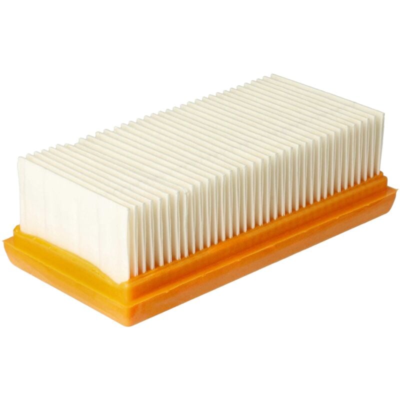 1x Flachfaltenfilter kompatibel mit Milwaukee as 30 mac, as 42 mac Staubsauger - Motorkühlluftfilter - Vhbw