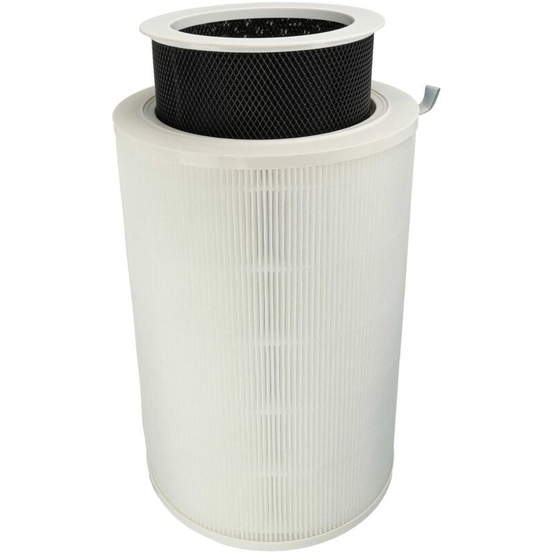 Luftilter kompatibel mit Xiaomi Mi Air Purifier 1, Mi Air Purifier 2 Luftreiniger - Kombifilter Vorfilter + hepa + Aktivkohle - Vhbw