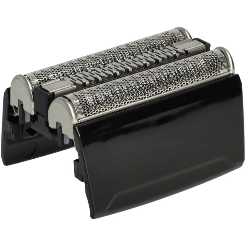 Rasierkopf kompatibel mit Braun Typ 5020s, 5030s, 5040s, 5050cc, 5070cc, 5080cc, 5090cc, 5748, 5749 Elektrorasierer - Scherkopfkassette, schwarz