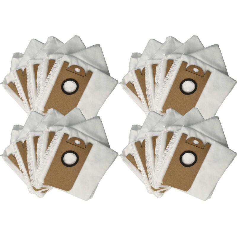 vhbw 20x Staubbeutel kompatibel mit Neabot N1 Plus Saugroboter - Beutel für die Absaugstation