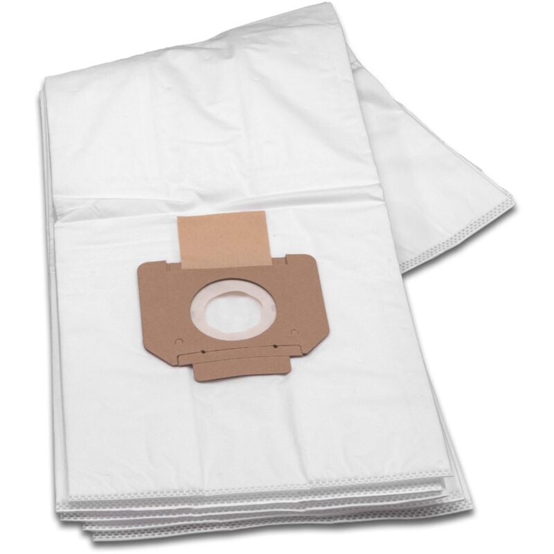 vhbw 20x Staubsaugerbeutel kompatibel mit WAP / Alto 550-21, 550-2M, 550-31, 550-3M, 650-11, 650-1M Staubsauger - Mikrovlies, Weiß