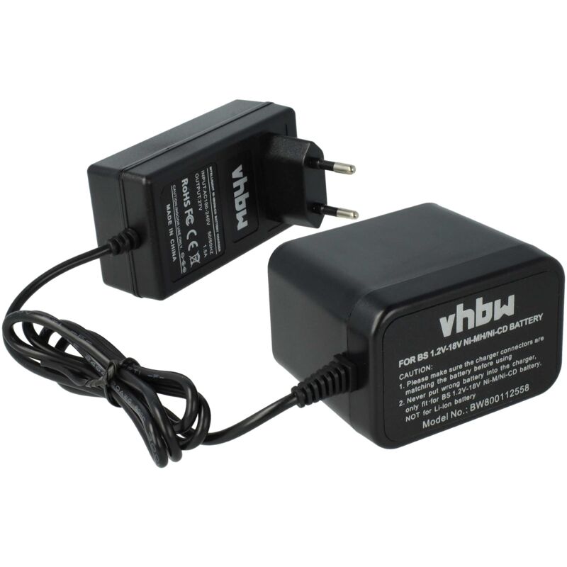 Vhbw - Ladegerät kompatibel mit Bosch psr 12VE, psr 14.4/N, psr 14.4VE-2(/B), psr 14.4, psr 14.4-2, psr 12VES-2 Werkzeug Akkus