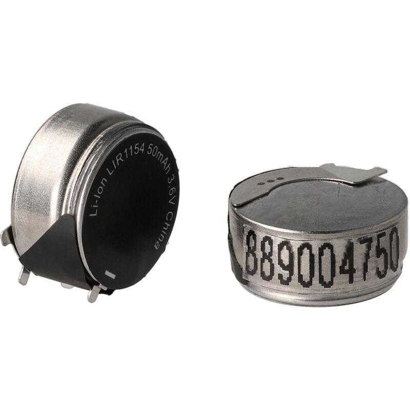 Vhbw - 2x Akku kompatibel mit Apple AirPods Pro (2020) Wireless Headset Kopfhörer (50 mAh, 3,6 v, Li-Ion)