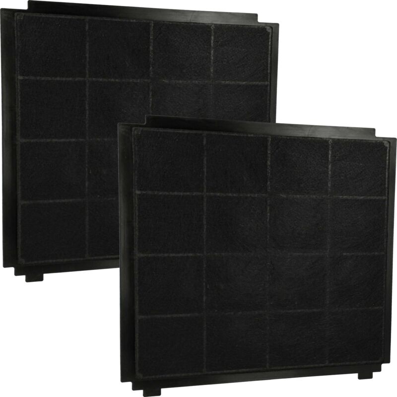 2x Aktivkohlefilter kompatibel mit Airforce F203 a 90 tse, F203 a 90 VV4 tse, F203 a 90 wh tse, F203 BL/A/60 Dunstabzugshaube - Vhbw