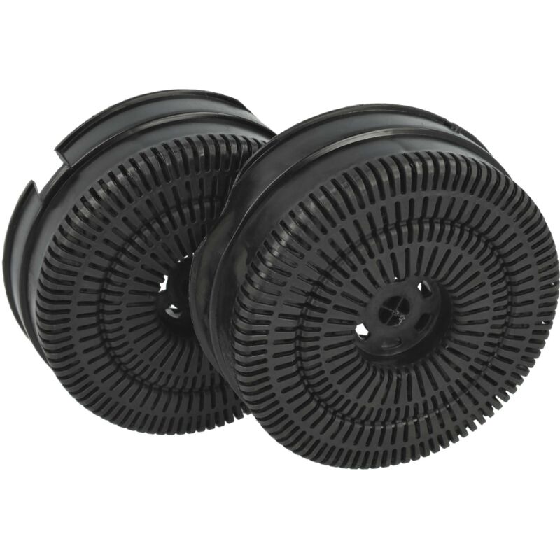vhbw 2x Aktivkohlefilter kompatibel mit Elica ERA C IX/A/80, ERA C WH/A/52 PRF0142716, ERA C IX/A/72 PRF0142741 Dunstabzugshaube