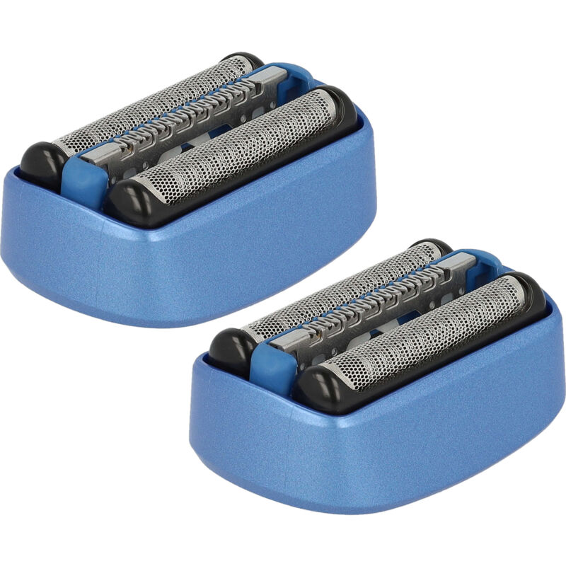 2x Ersatz-Scherköpfe kompatibel mit Braun CoolTec CT4S, CT5CC, CT6CC Typ 5676 Elektrorasierer - Vhbw