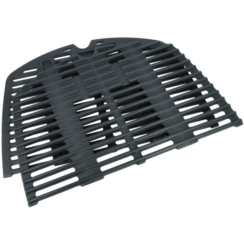 vhbw 2x Grillrost Ersatz für Weber 7645 für Gasgrill, Grill - Gusseisen 39 x 27 x 1 cm
