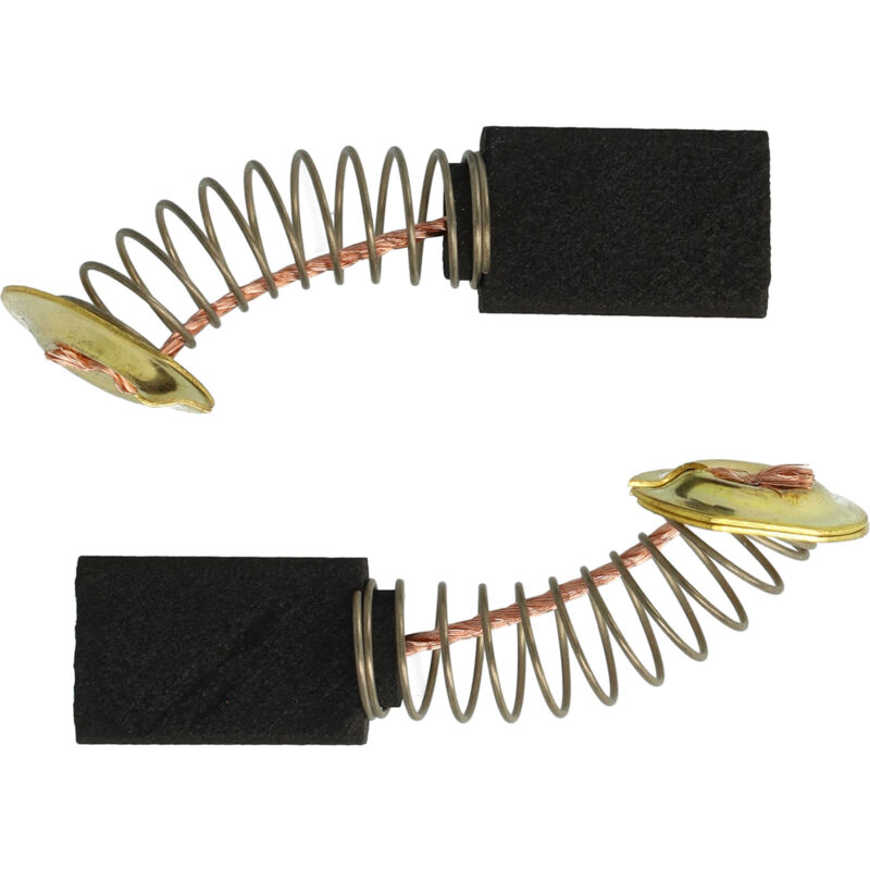 Vhbw - 2x Kohlebürste 19 x 11 x 5mm kompatibel mit Dolmar ES-2030 a, ES-2035 a, ES-2040 a, ES-2045 a Elektrowerkzeug, Motorsäge