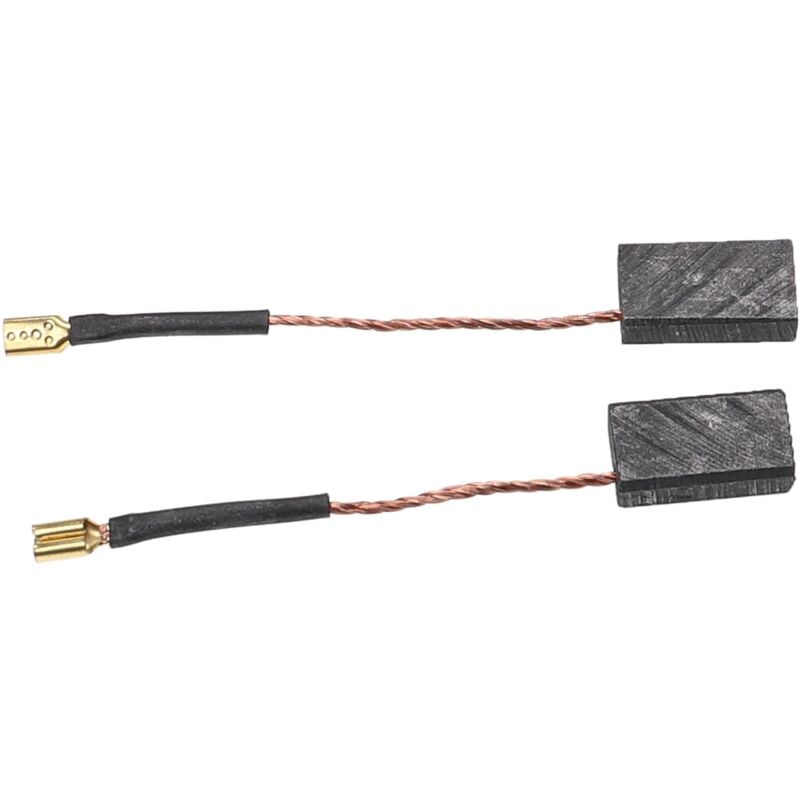 Vhbw - 2x Kohlebürste Motorkohle Schleifkohle 5 x 10 x 16mm kompatibel mit Kress 1050 fme, 1050 fme-p, 530 fm, 800 fme Elektrowerkzeug, Oberfräse
