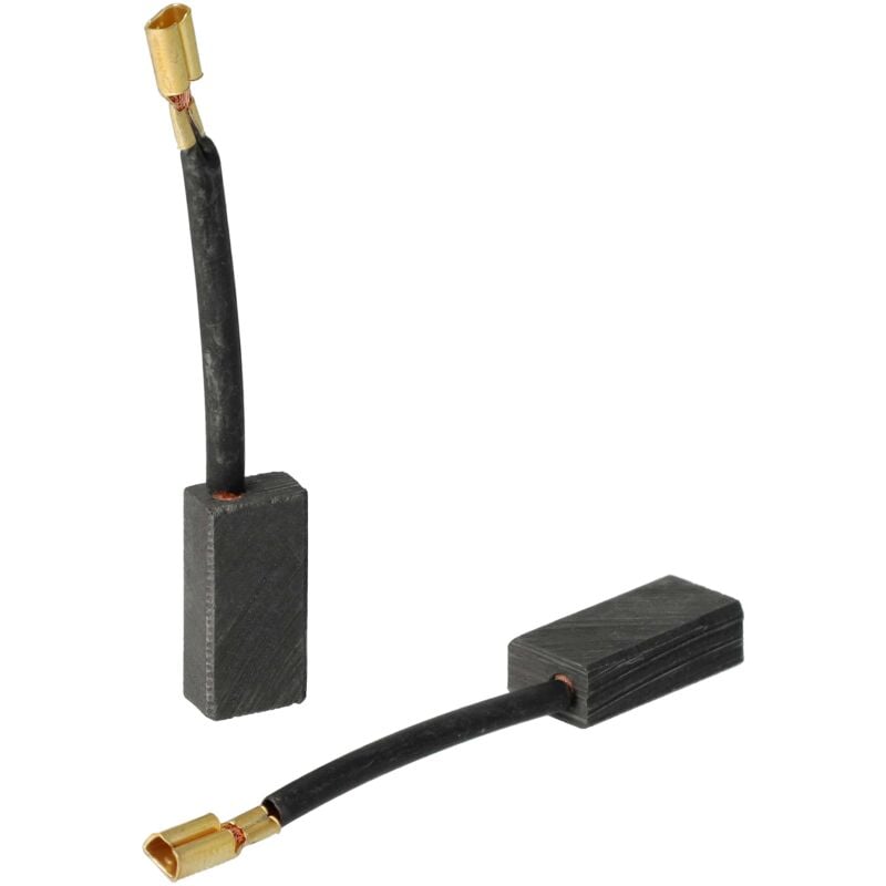 Vhbw - 2x Kohlebürste 5 x 8 x 16 mm kompatibel mit Fein MSx 636 ii, MSxe 636 ii Elektrowerkzeug, Multifunktionswerkzeug